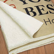 The Personalized Family Rules Blanket 12220 0025 c closeup