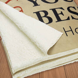 The Personalized Family Rules Blanket 12220 0025 c closeup