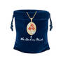 Personalized Roses Diamond Pendant 12836 0013 g giftpouch