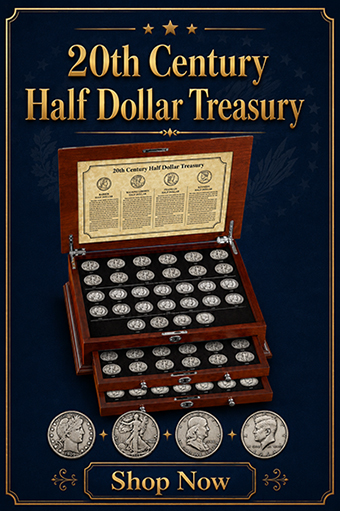 shop The Complete 20th Century Half Dollar Treasury