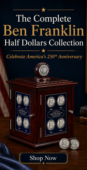 shop The Complete Ben Franklin Half Dollars Collection